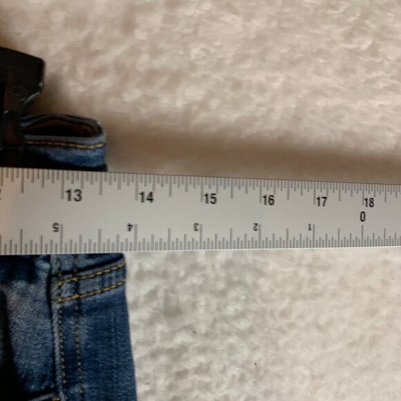 KanCan Women's Mid Rise Distressed Ankle Skinny Jeans Medium Wash Size 5/26 9011 - Picture 3 of 9